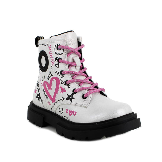 Primigi Anfibio da bambina argento con zip - Primigi