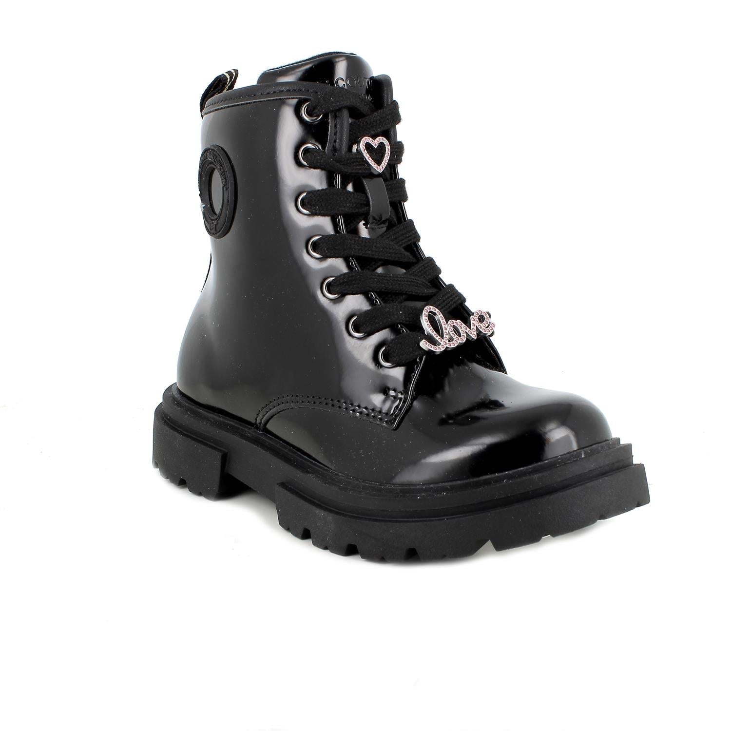 Primigi Stivaletto da bambina chiusura lacci e zip - nero - Primigi