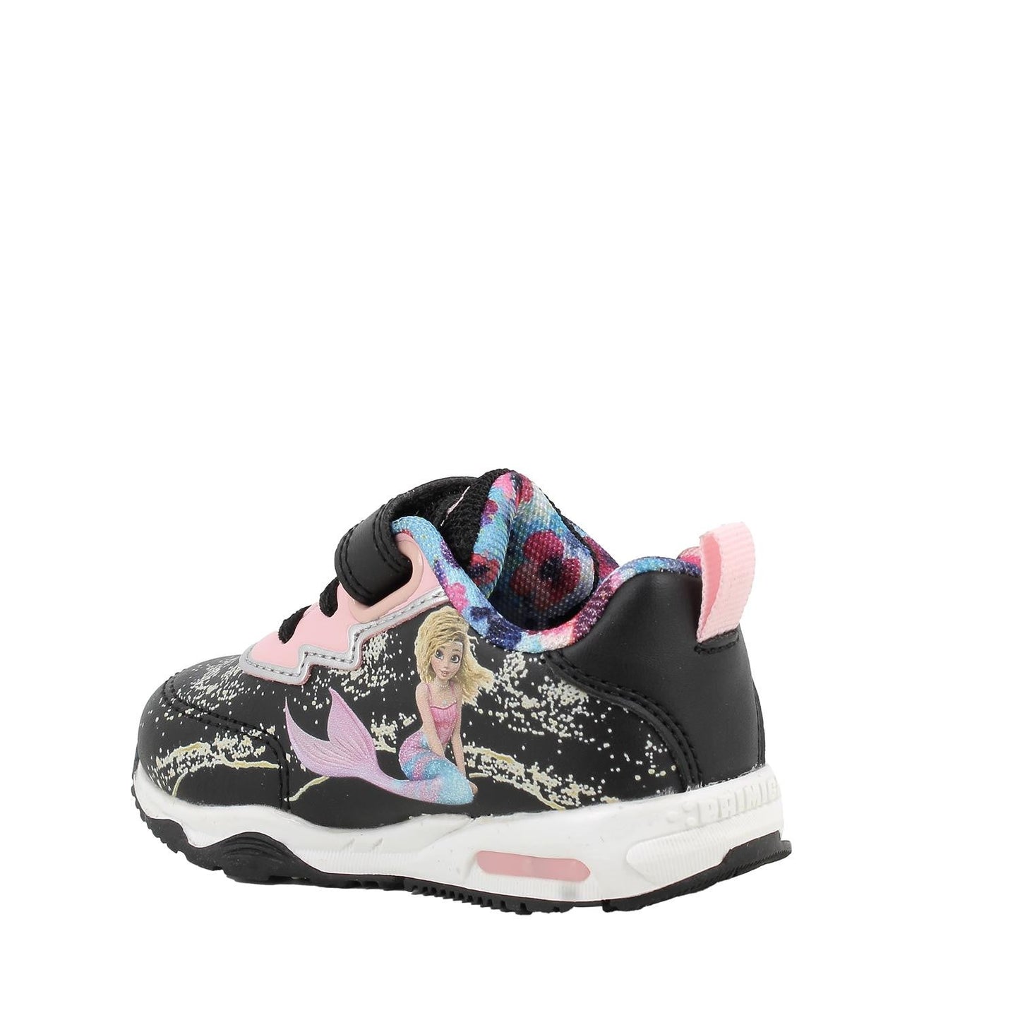 Primigi Sneakers nera Mermaid Magic - chiusura a strappo (con luci) - Primigi