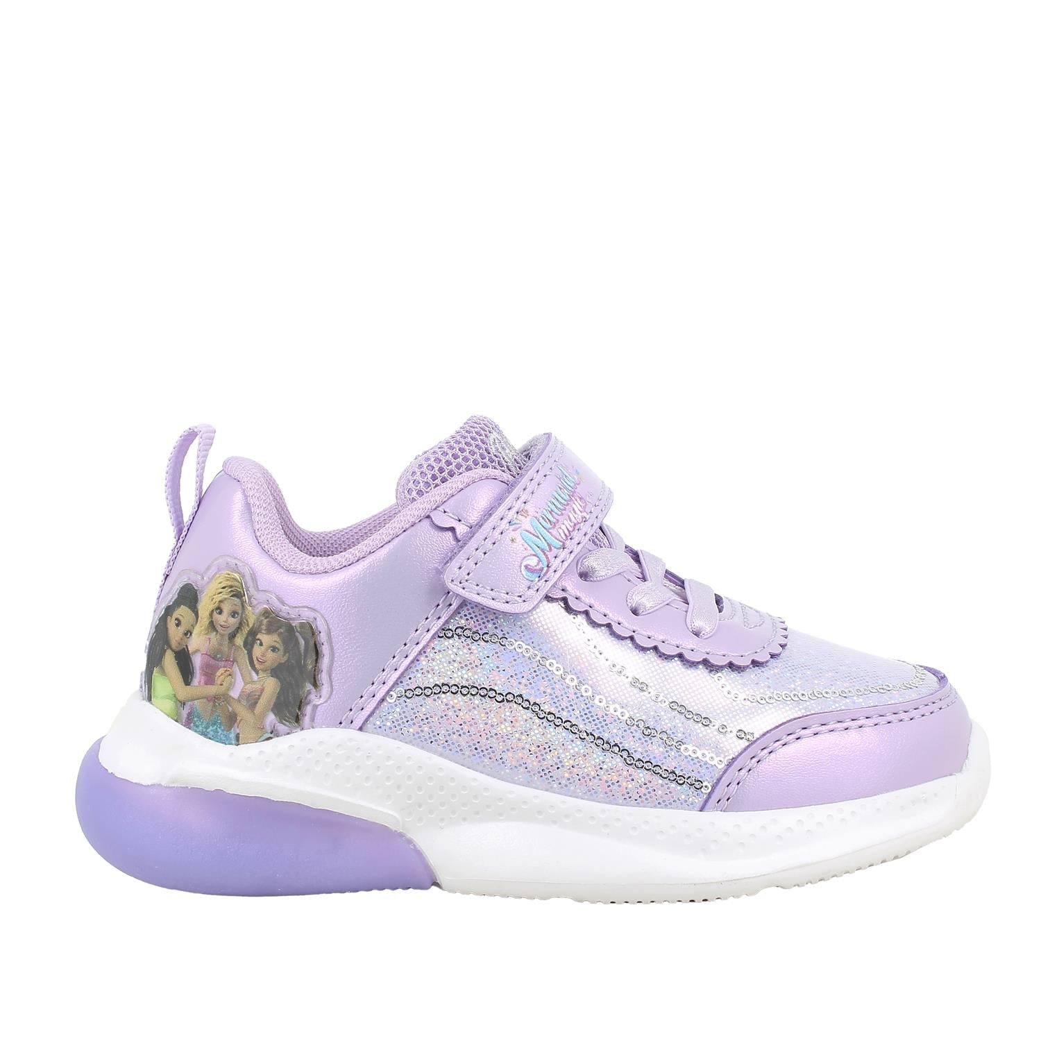 Primigi Sneakers lilla Mermaid Magic - chiusura a strappo - Primigi