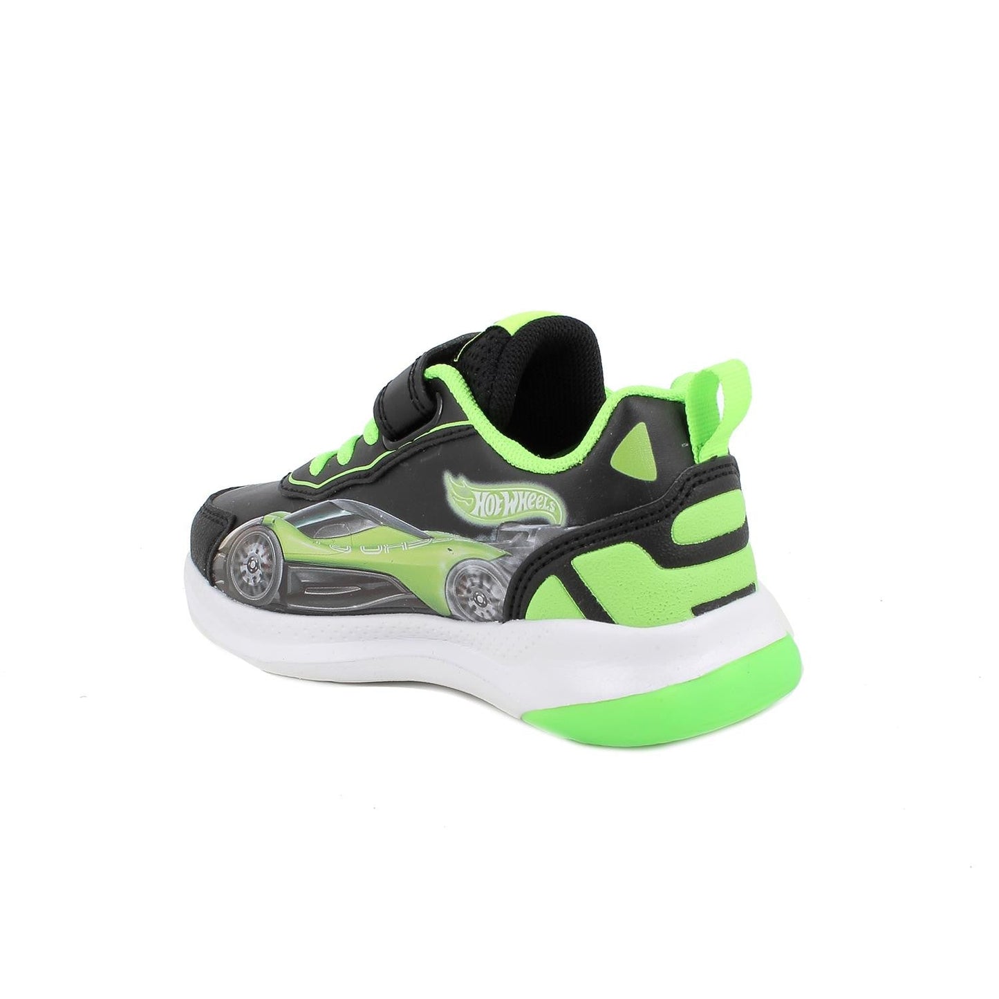 Primigi Sneakers verde e nera Hot Wheels - chiusura a strappo - Primigi