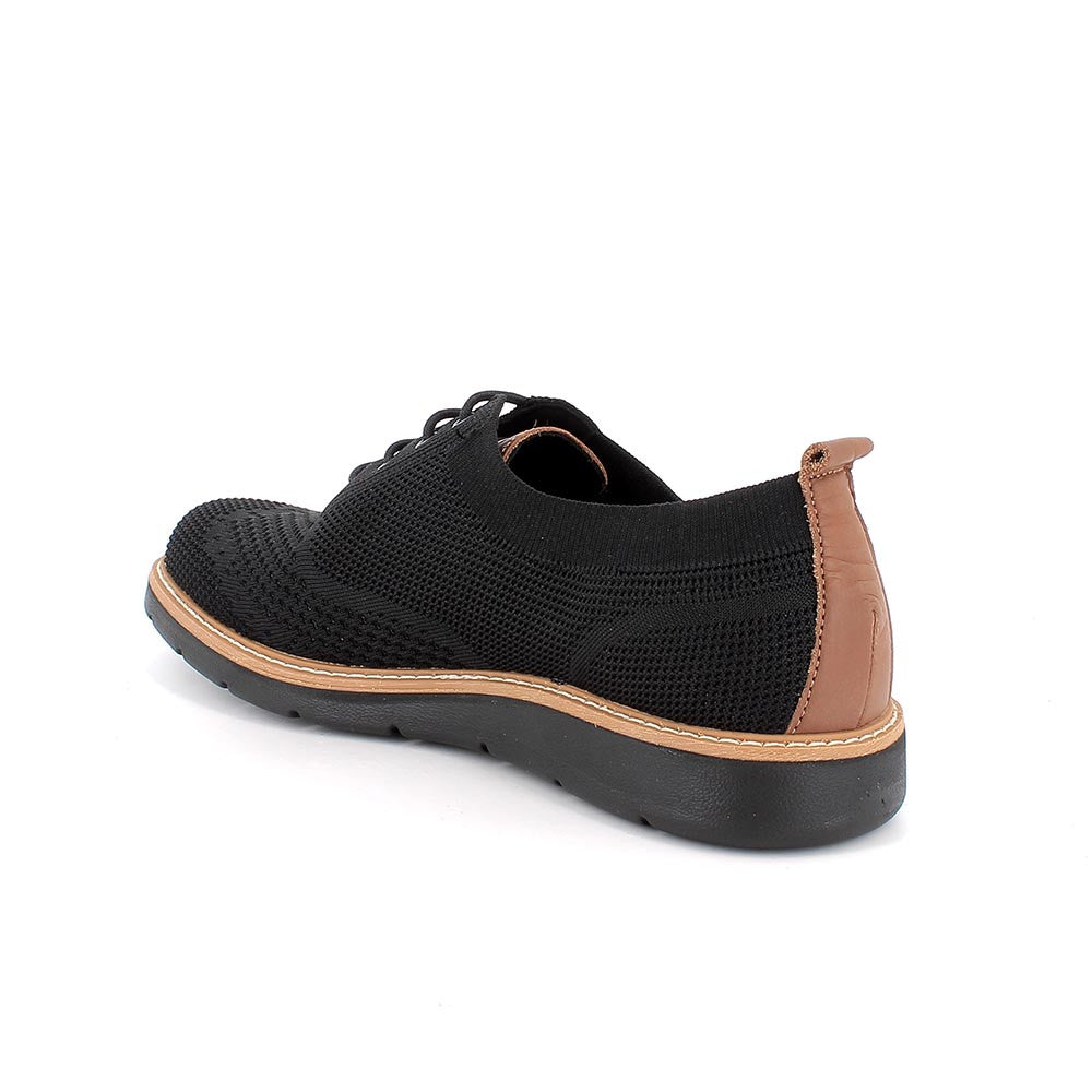 Igi&co Stringate calzino elasticizzato da uomo nero - Igi&co