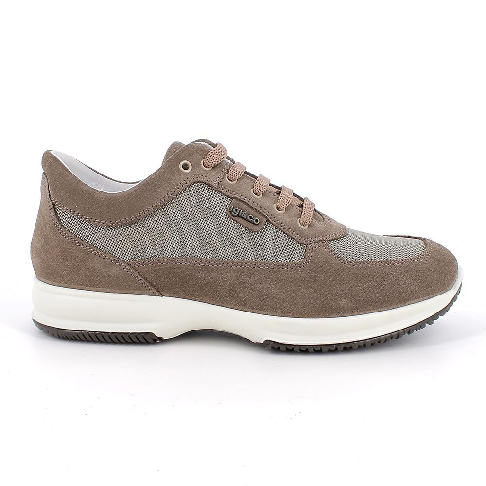 Igi&co Sneakers in tela da uomo, marrone - Igi&co
