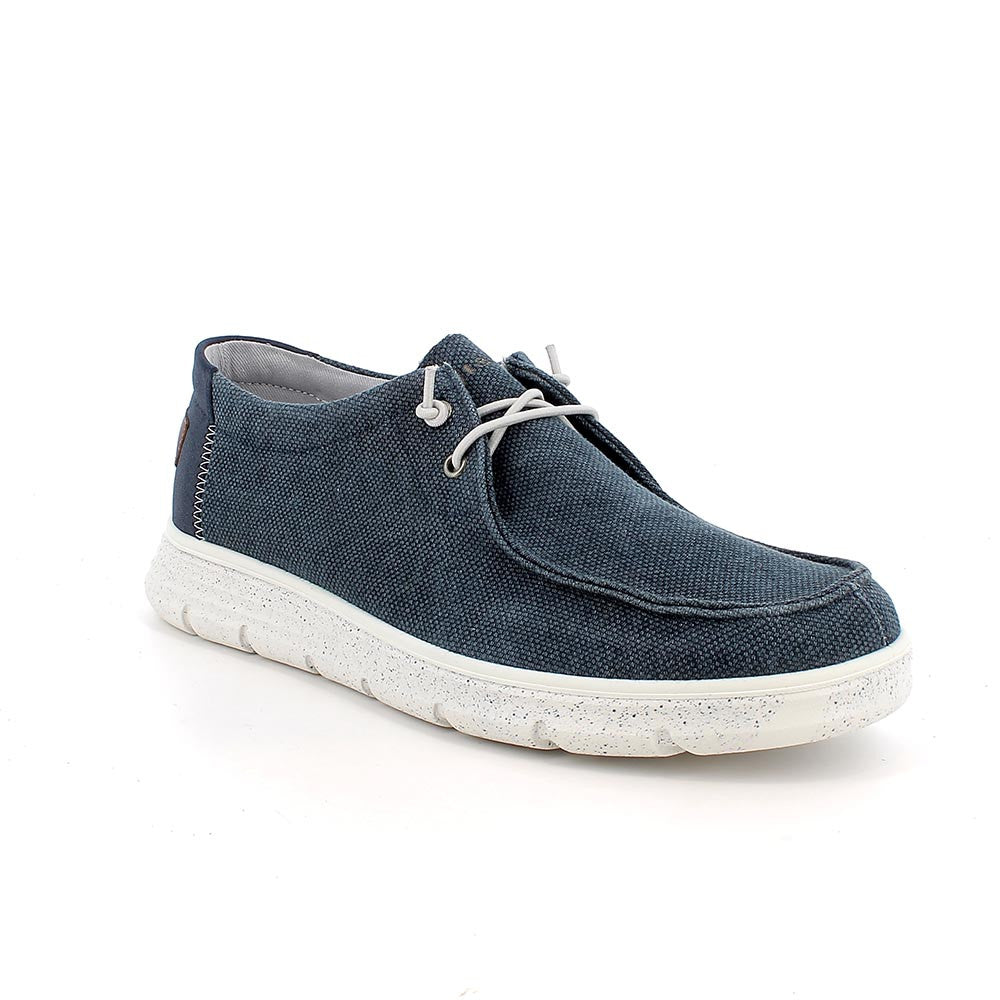 Igi&co Stringata uomo blu con elastico - Igi&co