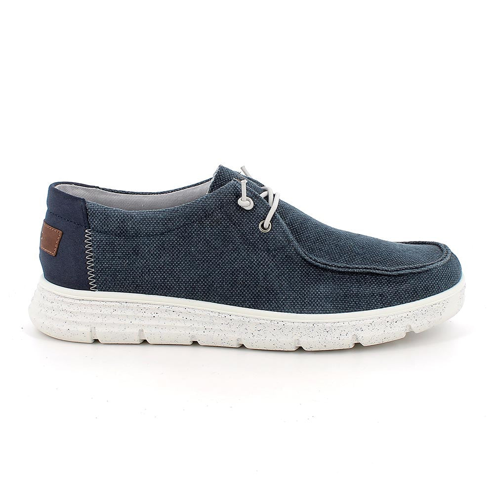 Igi&co Stringata uomo blu con elastico - Igi&co