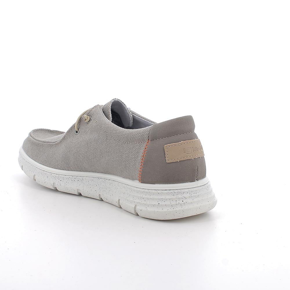 Igi&co Stringata uomo grigio con lacci (memory foam) - Igi&co