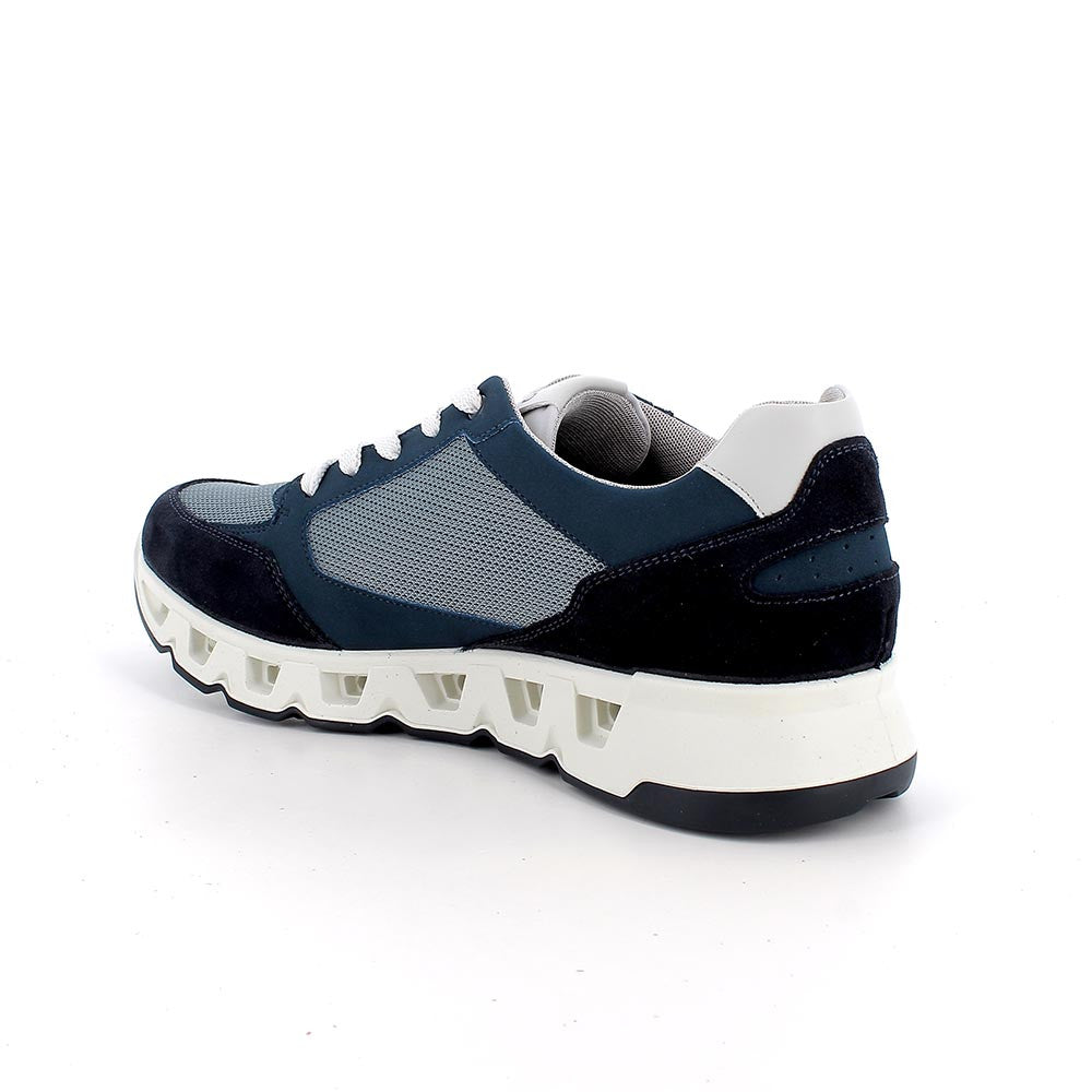 Igi&co Sneakers da uomo blu con lacci - Igi&co