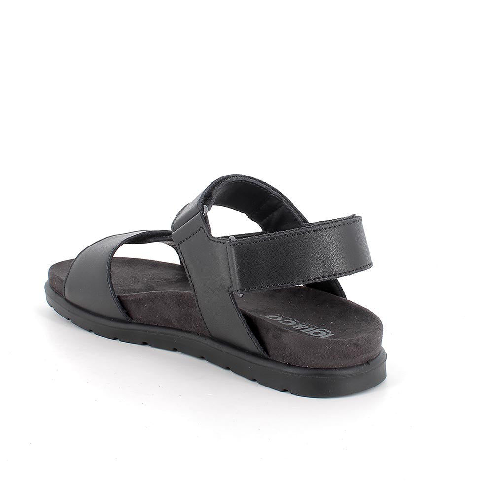 Sandali da uomo Regolabili con strap /Nero - Igi&co