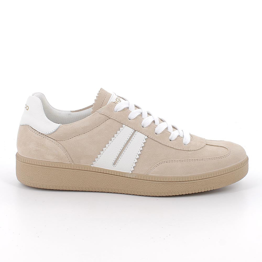 Igi&co Sneakers da donna beige con lacci - Igi&co