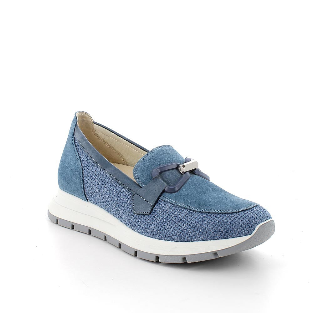 Igi&co Mocassini da donna Slip on, celeste e blu - Igi&co