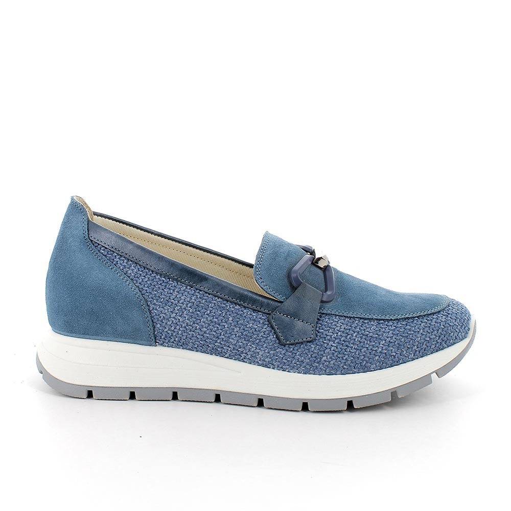 Igi&co Mocassini da donna Slip on, celeste e blu - Igi&co