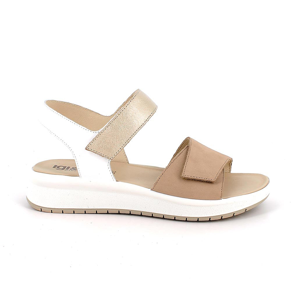Igi&co Sandali con fasce regolabili strap /Beige - Igi&co