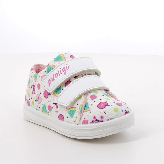Primigi Sneakers da bambina chiusura a strappo, fantasia - Primigi