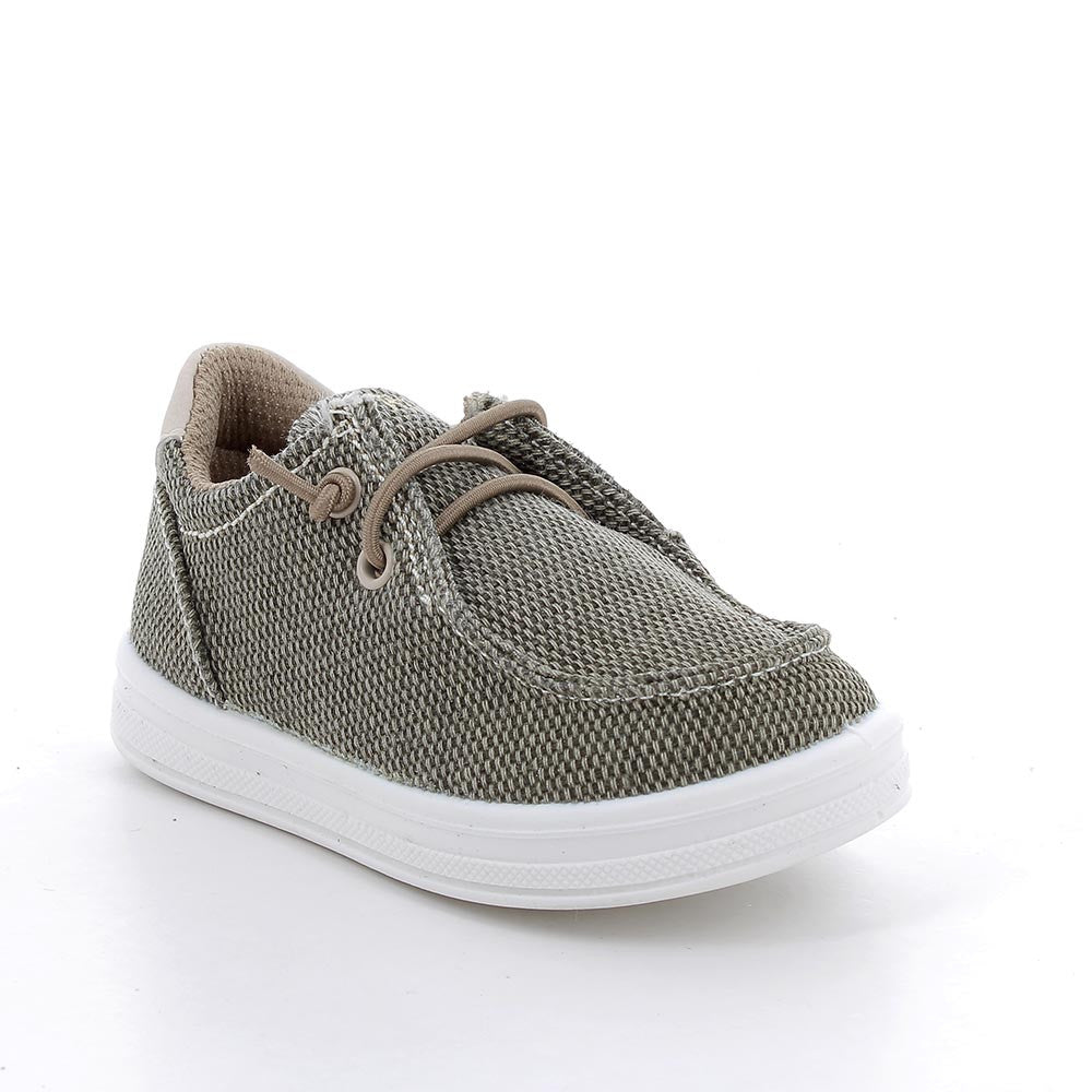 Primigi Scarpe Primi passi da bambino verde con lacci elasticizzati - Primigi