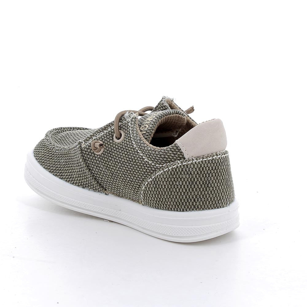 Primigi Scarpe Primi passi da bambino verde con lacci elasticizzati - Primigi