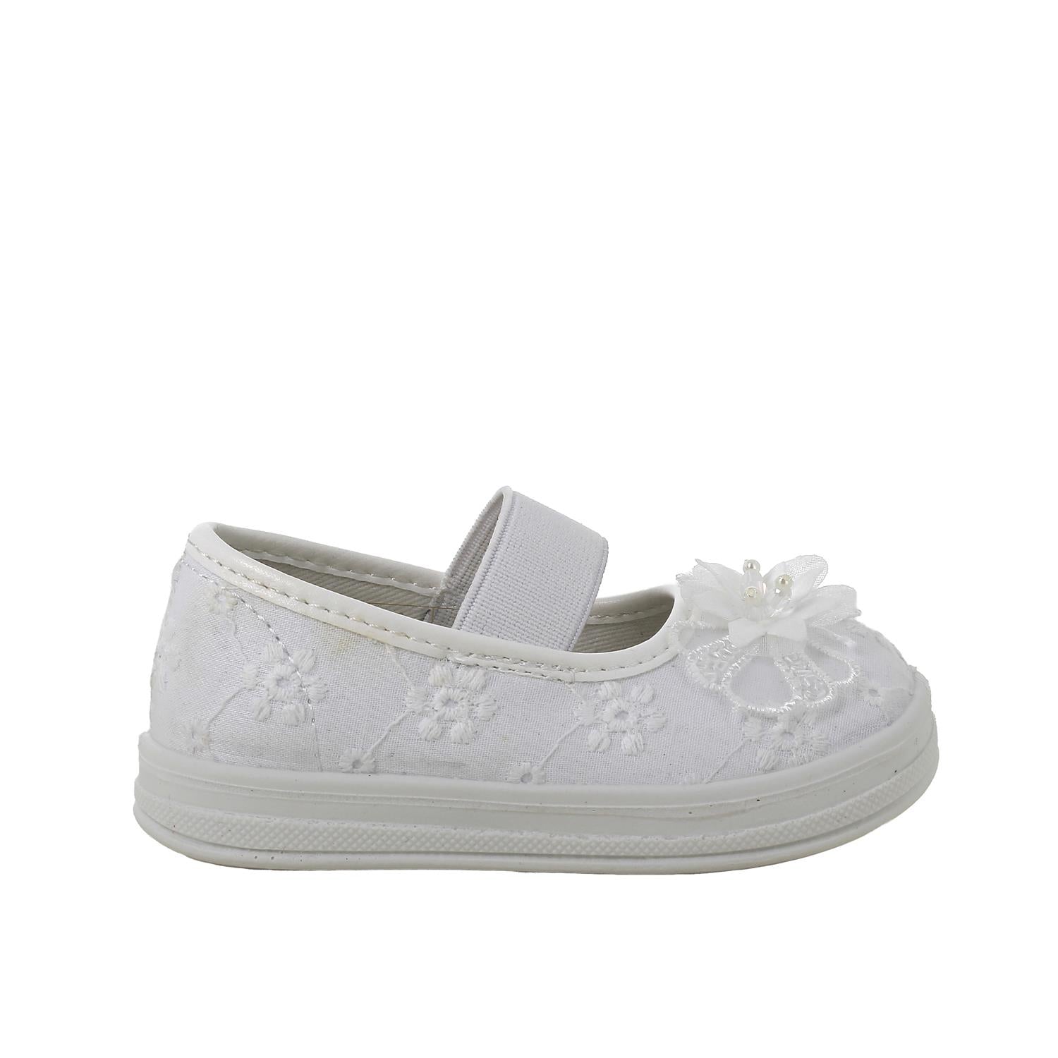 Primigi Ballerina elegante con elastico - Bianca - Primigi