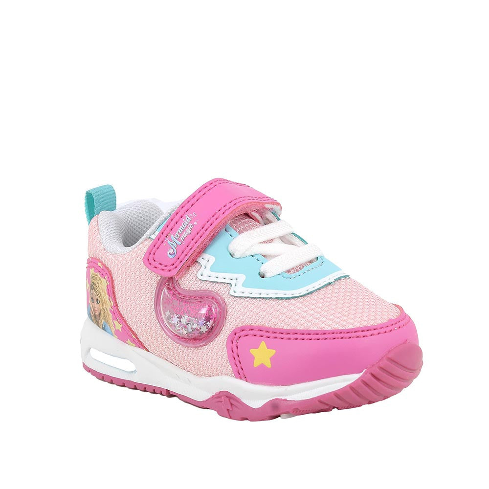 Primigi Sneakers rosa e fuxia con strap Mermaid Magic - Primigi