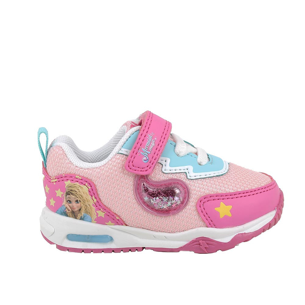 Primigi Sneakers rosa e fuxia con strap Mermaid Magic - Primigi