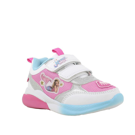 Primigi Sneakers a strappo fuxia e bianco con strap Mermaid Magic - Primigi
