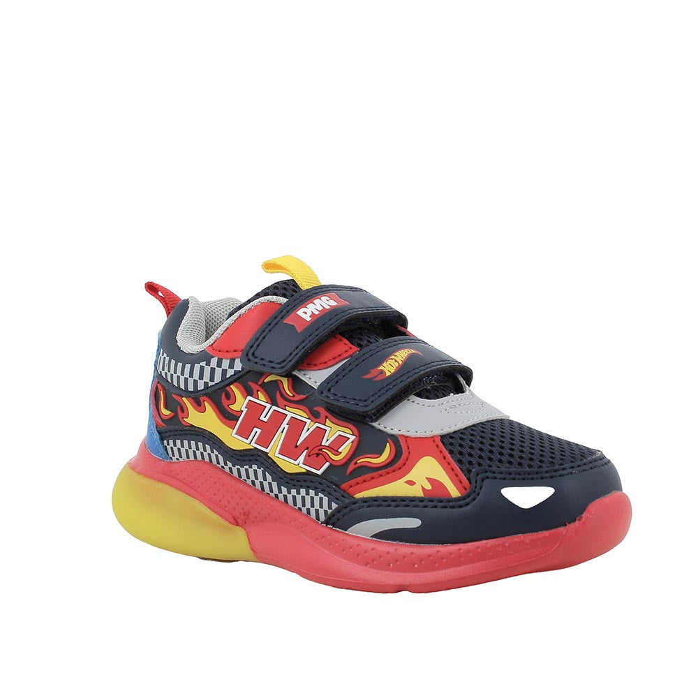 Primigi Sneakers bambino con strap Hot Wheels™, nero - Primigi