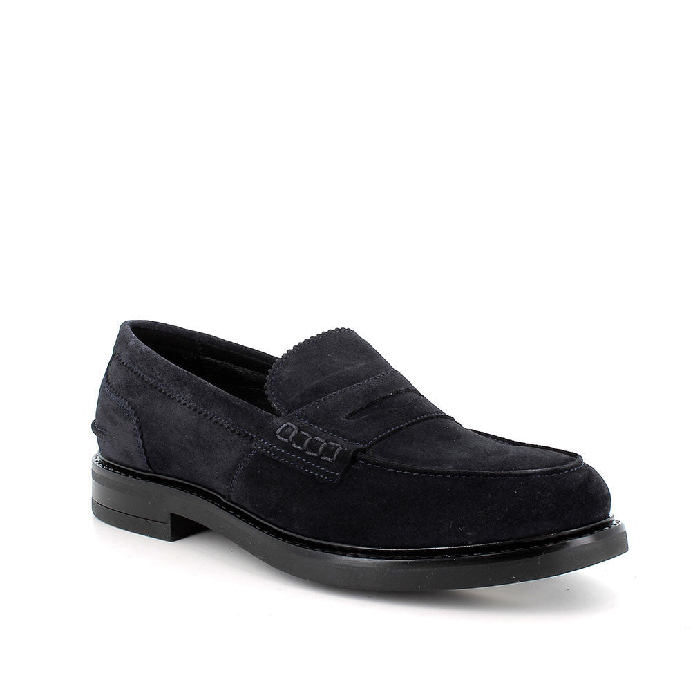 Igi&co Mocassino scamosciato da uomo /Blu e Marrone - Igi&co