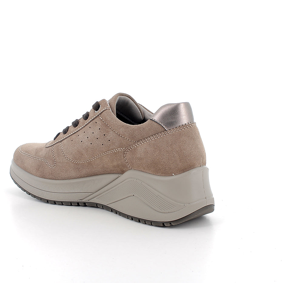 Igi&co Sneakers con zeppa da donna /Marrone - Igi&co