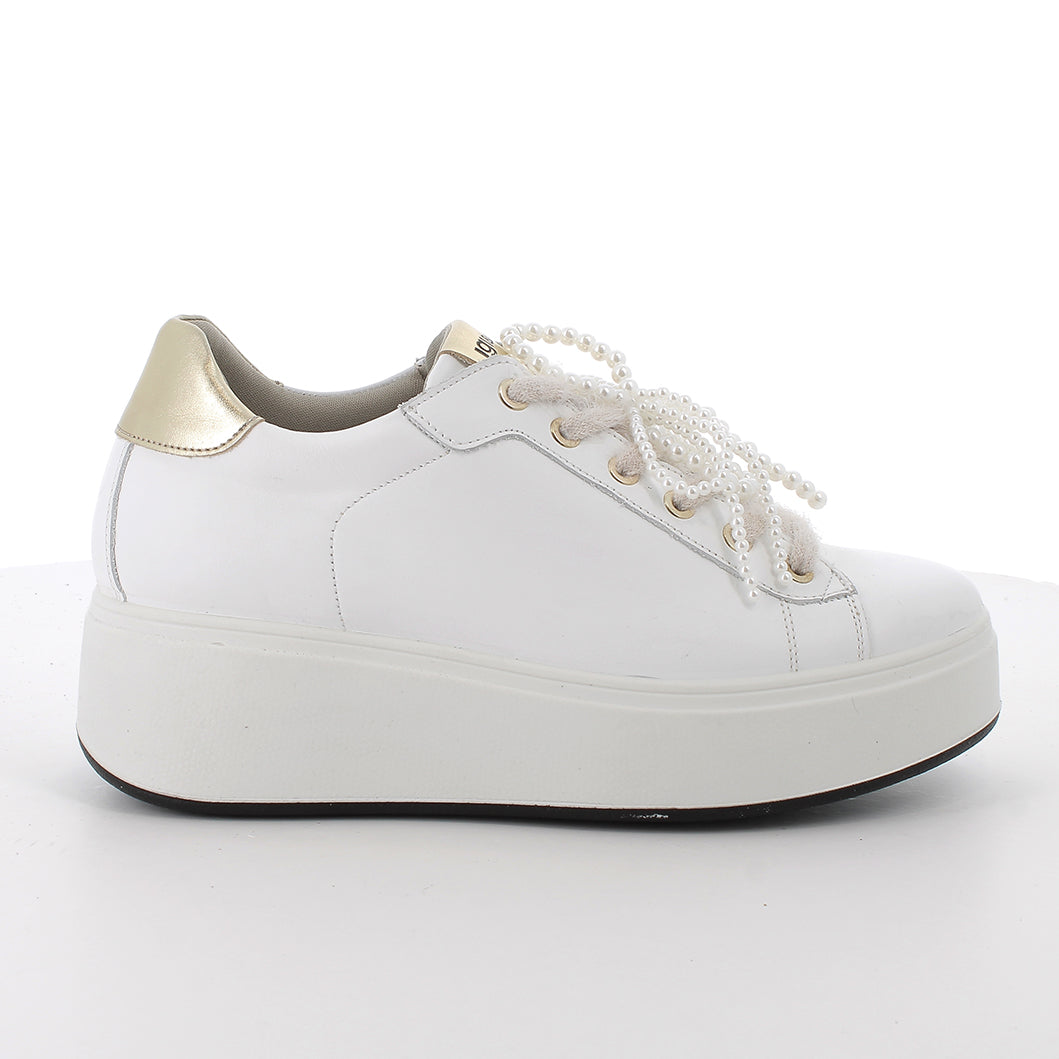 Igi&co Sneakers bianca platform /Bianca - Igi&co