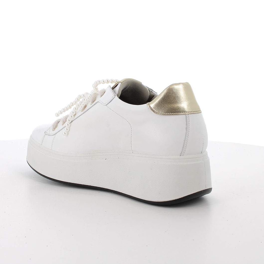 Igi&co Sneakers bianca platform /Bianca - Igi&co