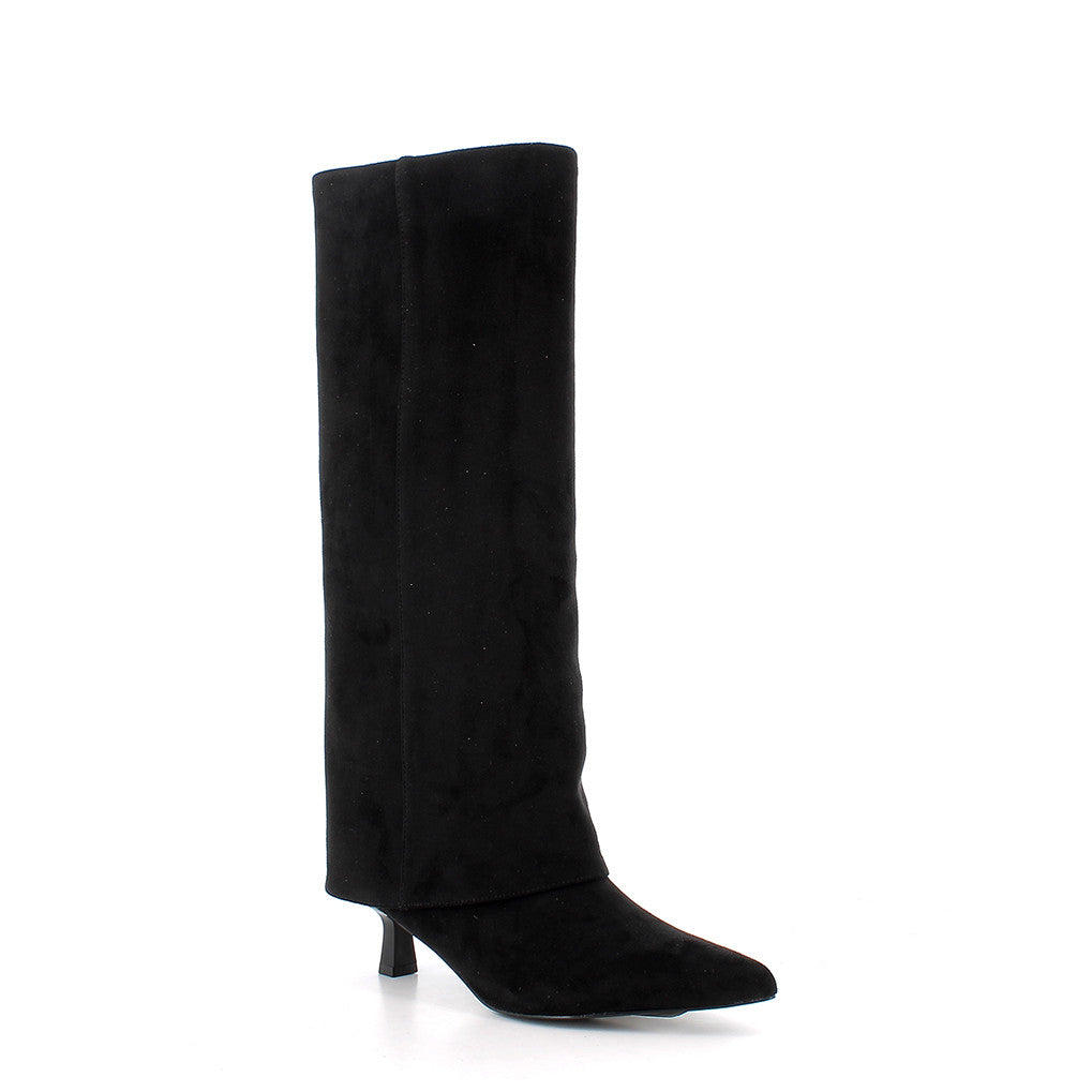 Igi&co Stivale scamosciato con tacco 5cm /Nero - Igi&co