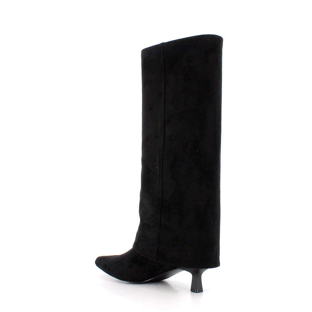 Igi&co Stivale scamosciato con tacco 5cm /Nero - Igi&co