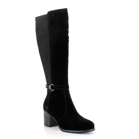 Igi&co Stivali con tacco /Nero scamosciato - Igi&co