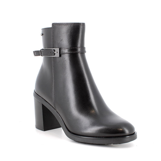 Igi&co Tronchetto da donna con tacco 8 cm /Nero - Sebastiano Calzature