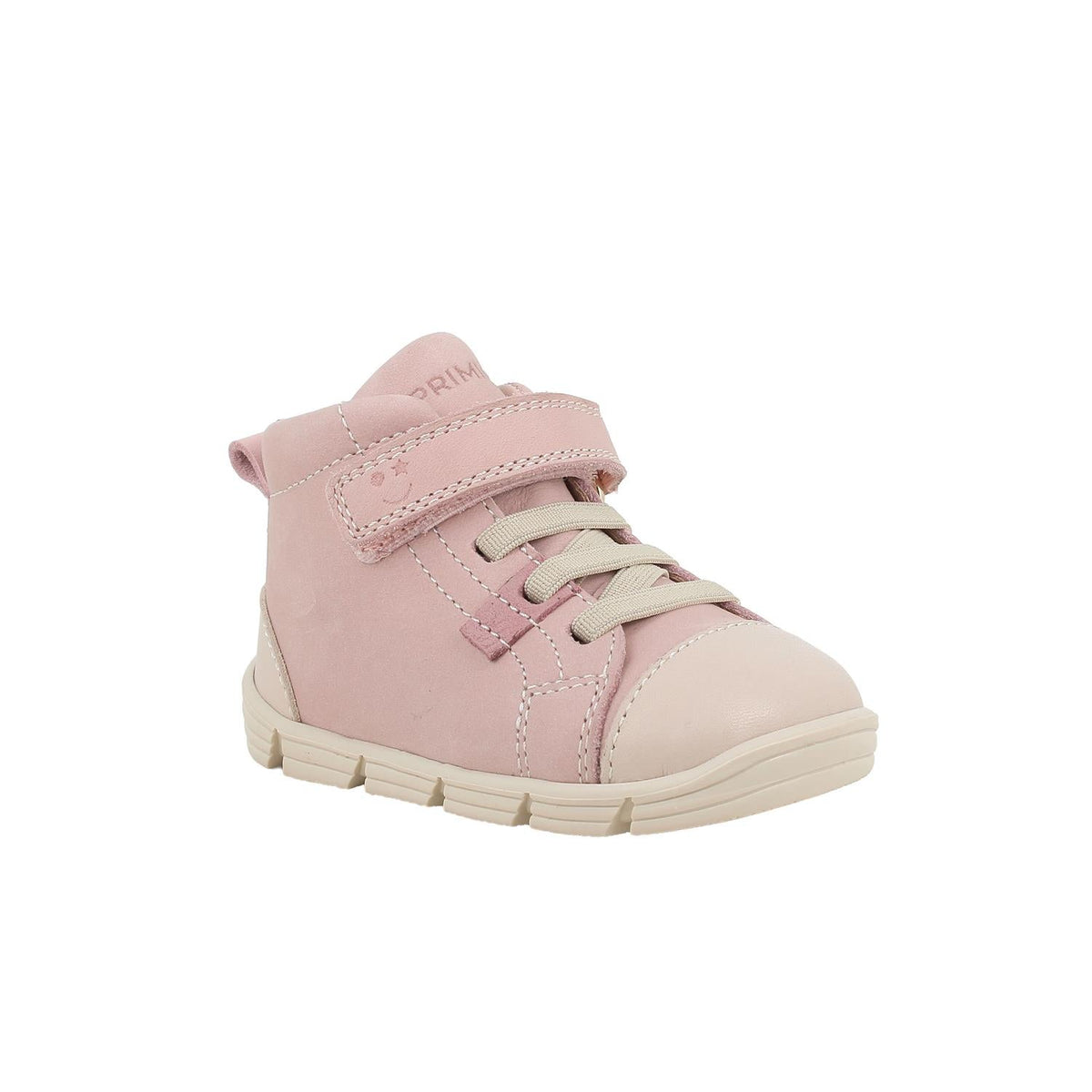 Primigi Scarpa primi passi mid-cut da bambina Barefoot /Rosa - Primigi