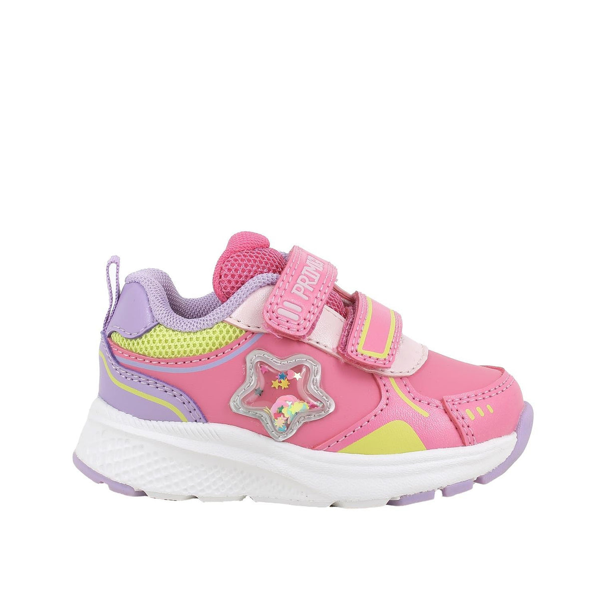 Primigi Sneakers primi passi con strap / Rosa e Lilla - Primigi