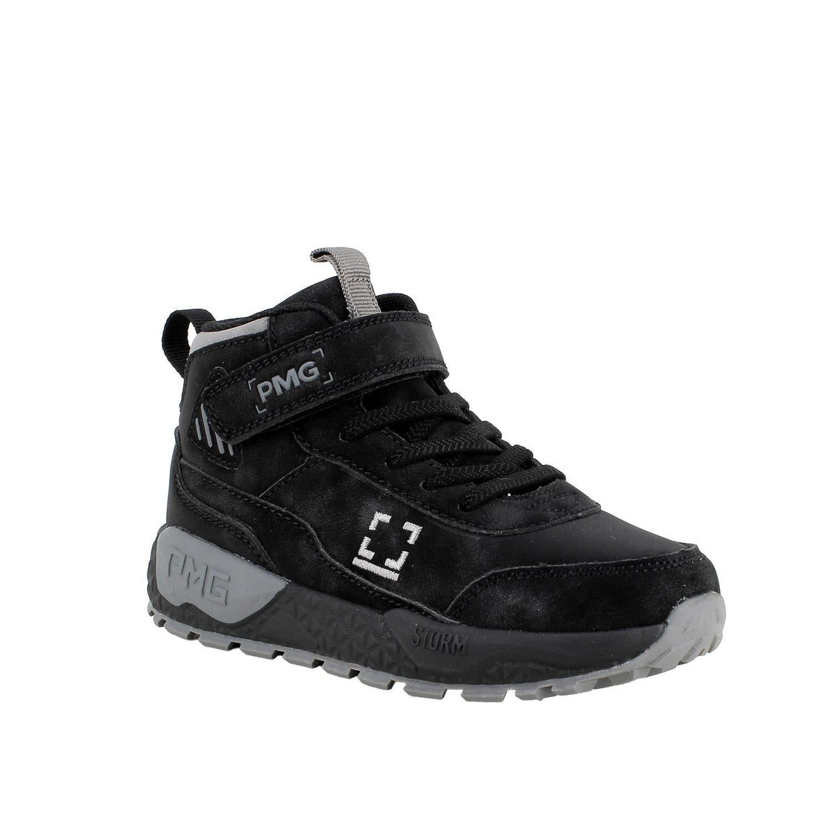 Primigi Sneakers alta da bambino con stra /Nero e grigio - Sebastiano Calzature