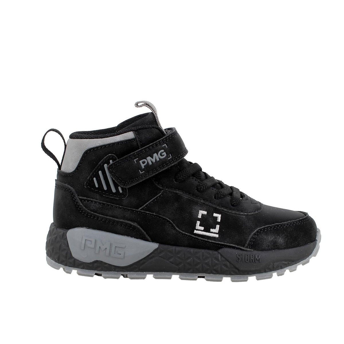 Primigi Sneakers alta da bambino con stra /Nero e grigio - Sebastiano Calzature