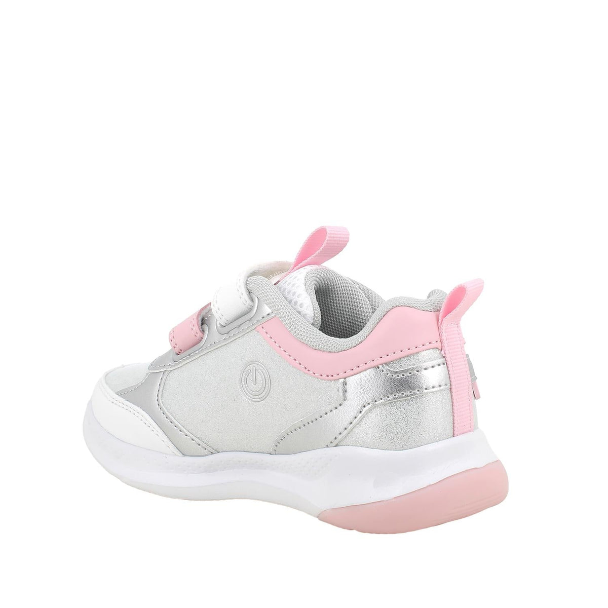 Primigi Sneakers Mermaid Magic con strap da bambina - Rosa e argento - Primigi