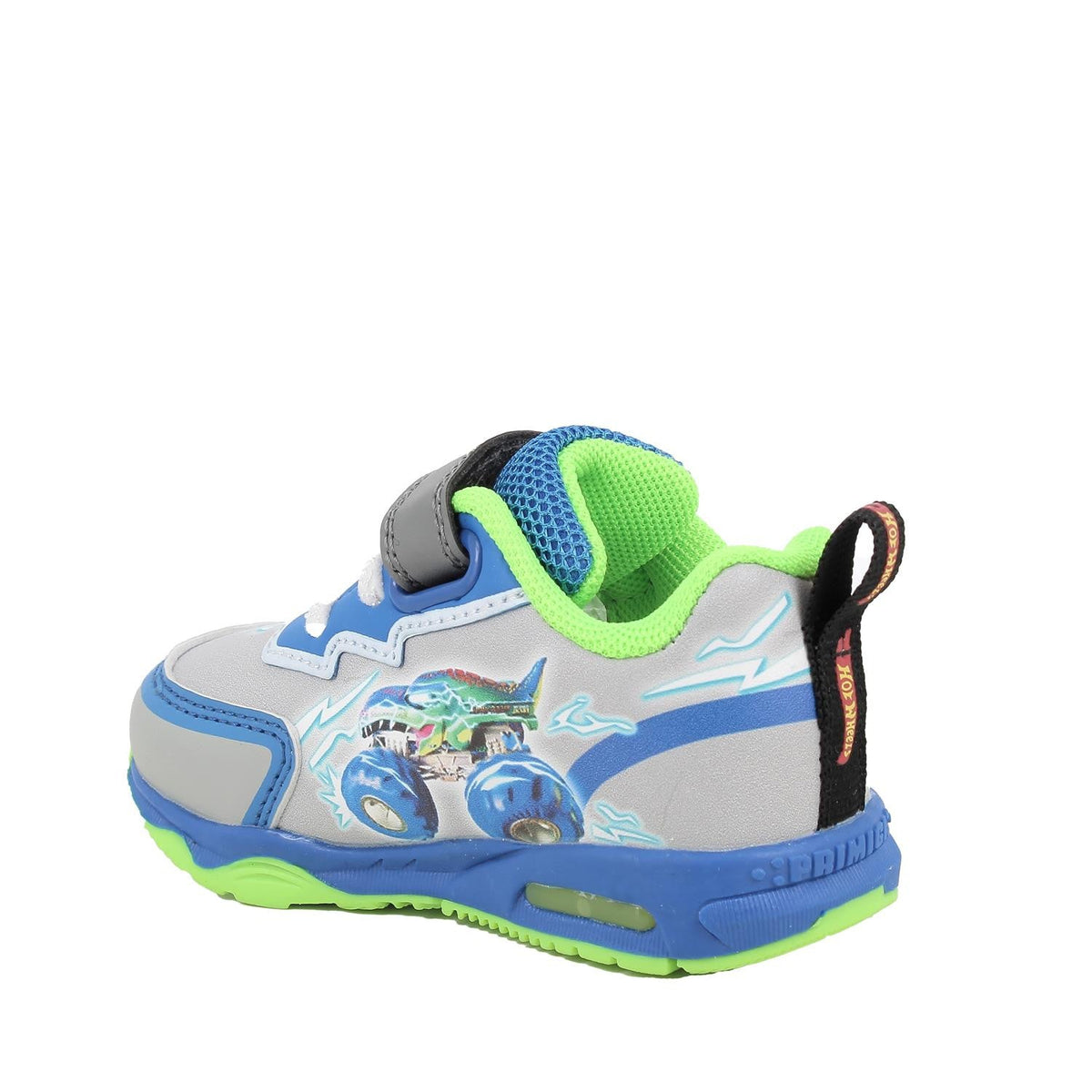 Primigi Sneakers Hot Wheels con strap e luci - Blu e verde - Primigi