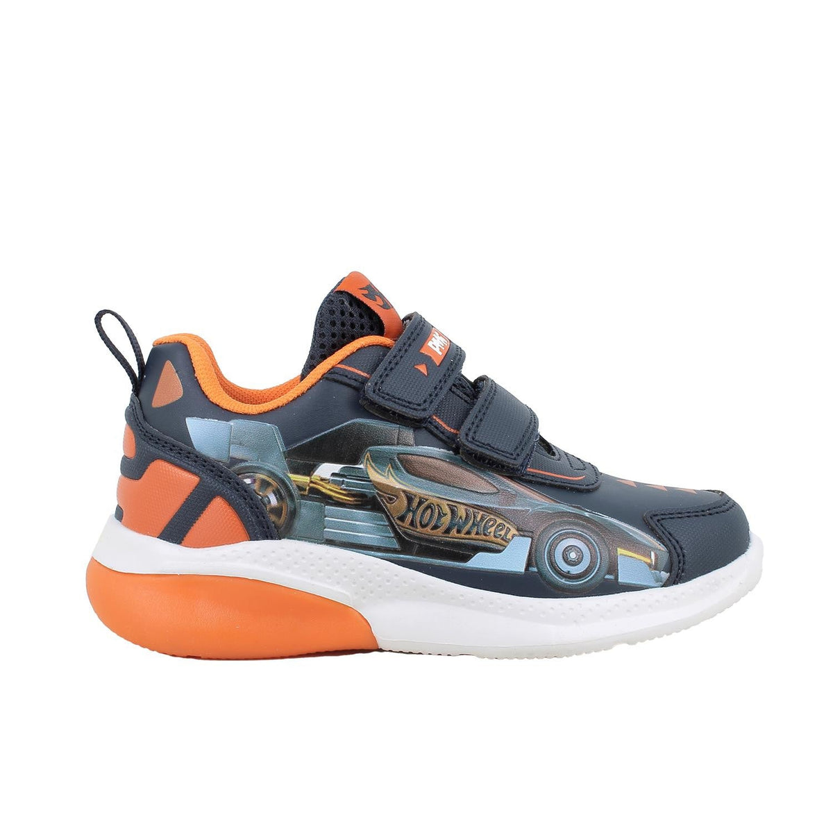 Primigi Sneakers Hot Wheels con strap - Blu e Arancione - Primigi