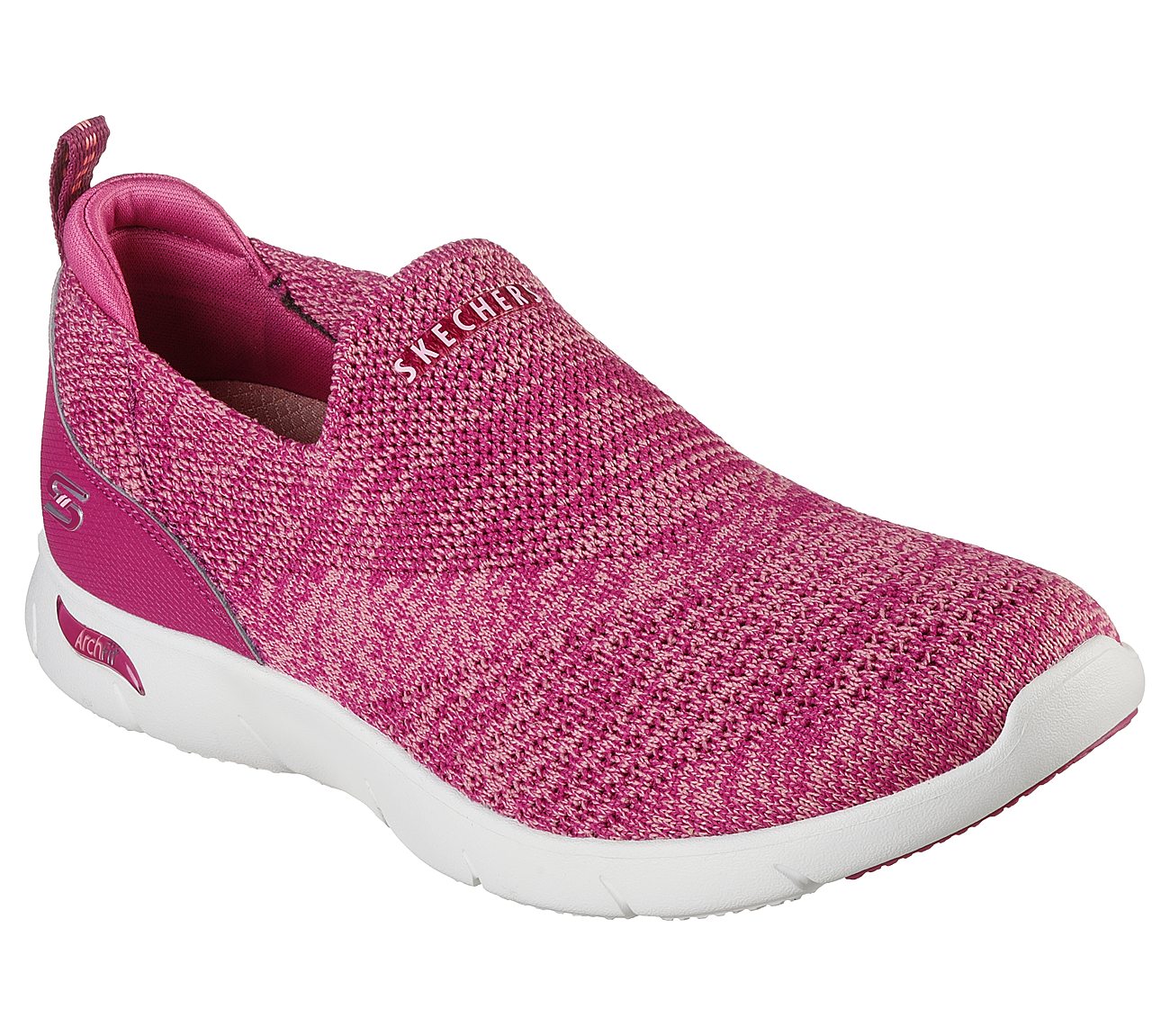 Skechers Slip on Arch fit Refine pink raspberry - Sebastiano Calzature