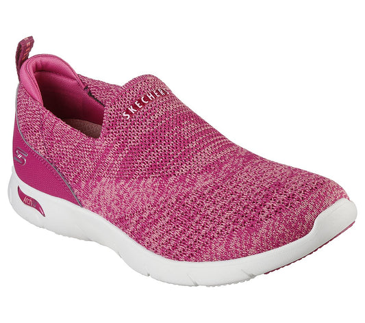 Skechers Slip on Arch fit Refine pink raspberry - Sebastiano Calzature