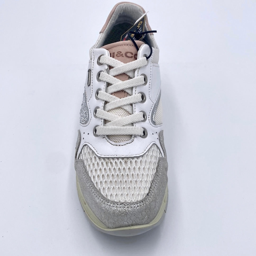 Igi&co Sneakers donna vera pelle e rete (GORE-TEX) bianco - Igi&co