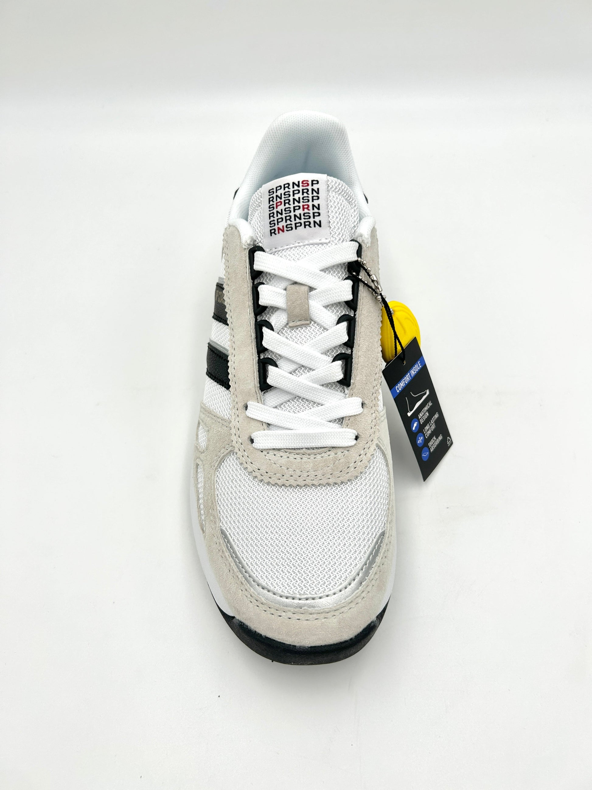 Soprani Sneakers uomo in memory foam - grigio e blu - Soprani