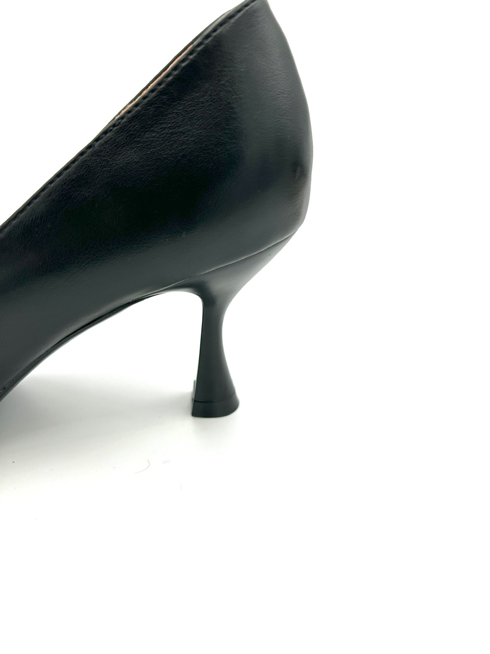 Décolleté da donna, 8 cm / Nude, Nero e Blu (sottopiede memory foam) - crichic