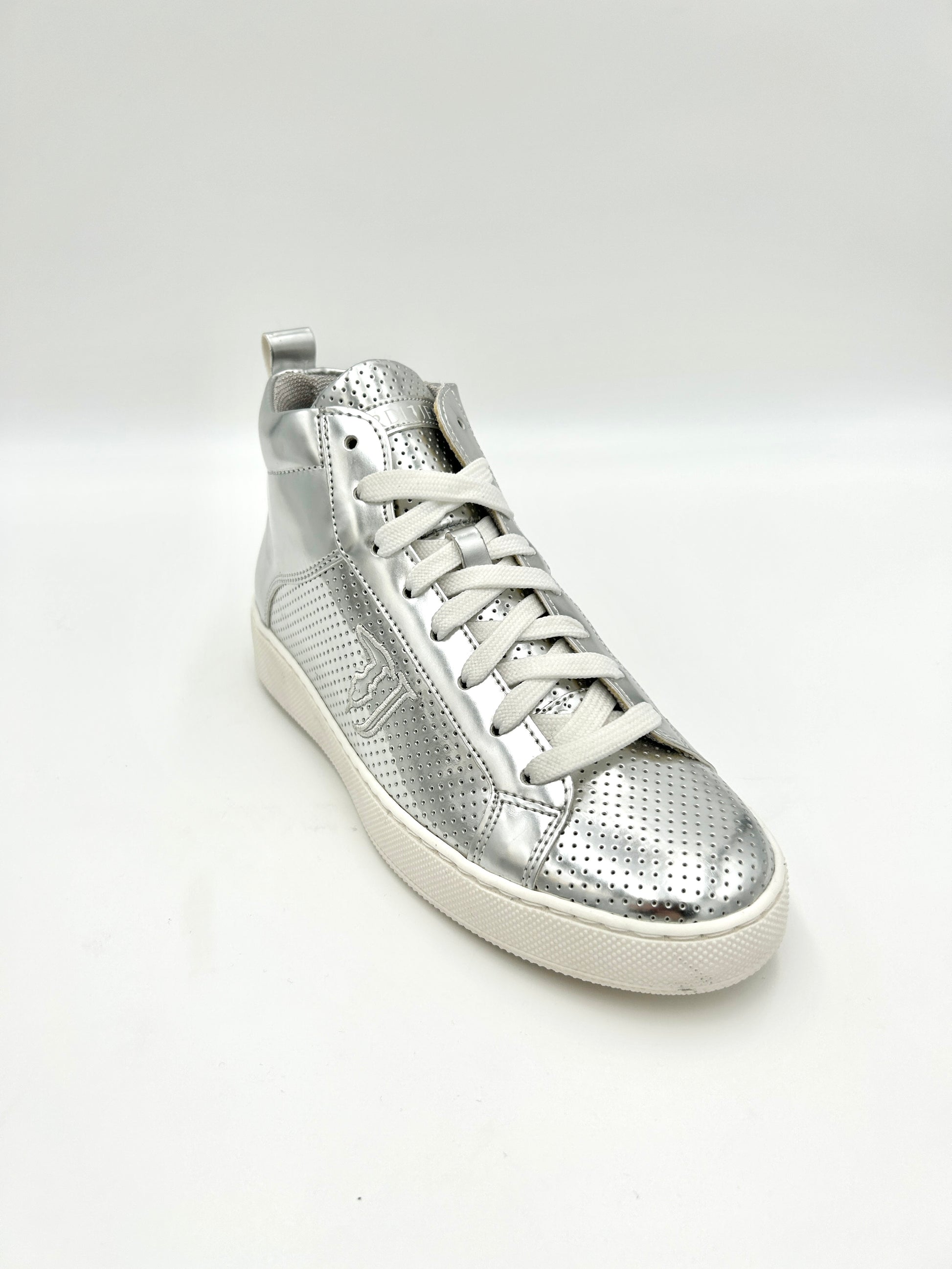 Trussardi Sneakers alta - argento specchio - Trussardi