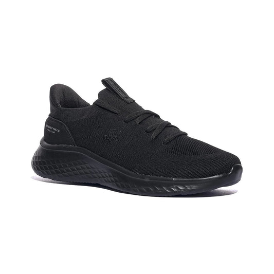 Beverly hills Polo club Sneakers Slip on in tela - total black - polo club