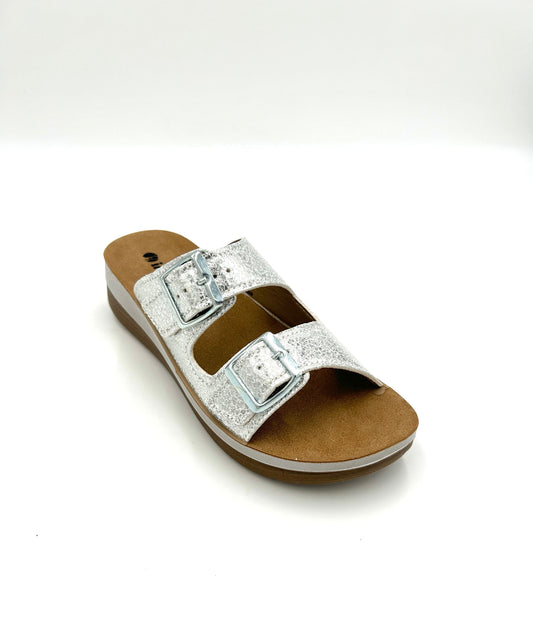 Inblu Ciabatta da Donna Argento – Comodità, Qualità e Design Italiano - inblu