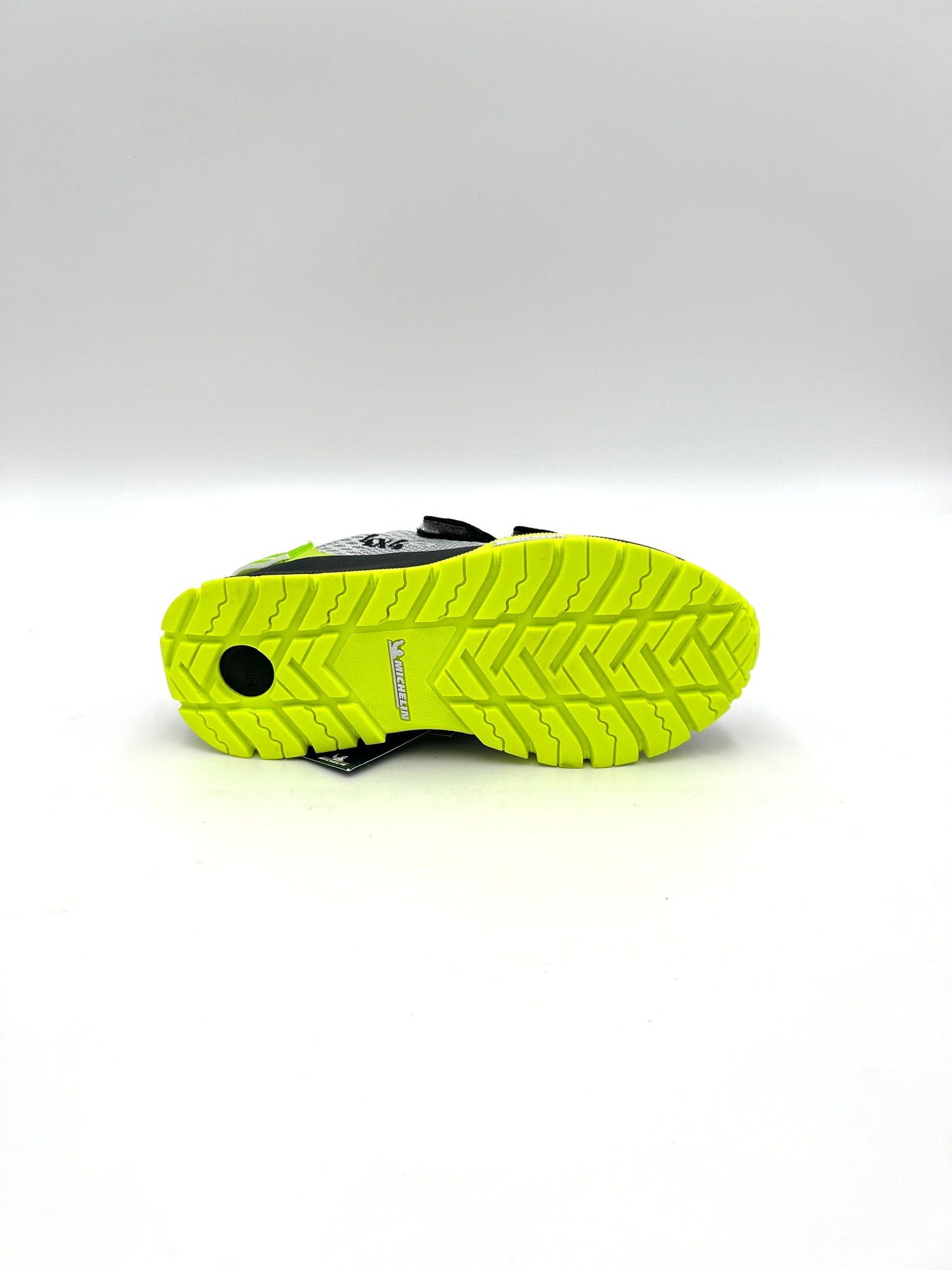 Primigi Sneakers kids (collab Michelin) chiusura a strappo tessuto traspirante - nero grigio e verde - Primigi