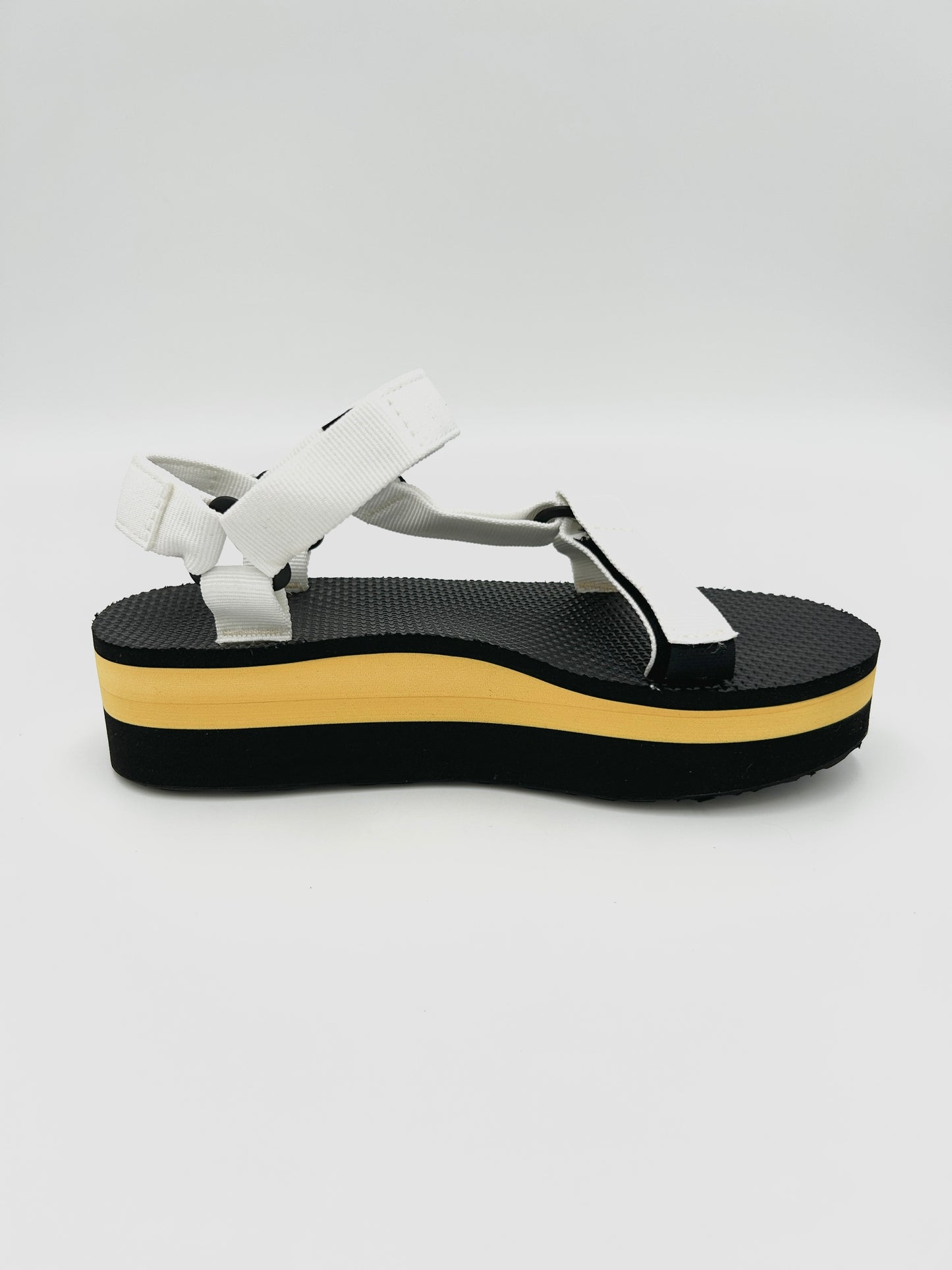 Teva Sandali W Flatform Universal - White/yellow/black - Teva