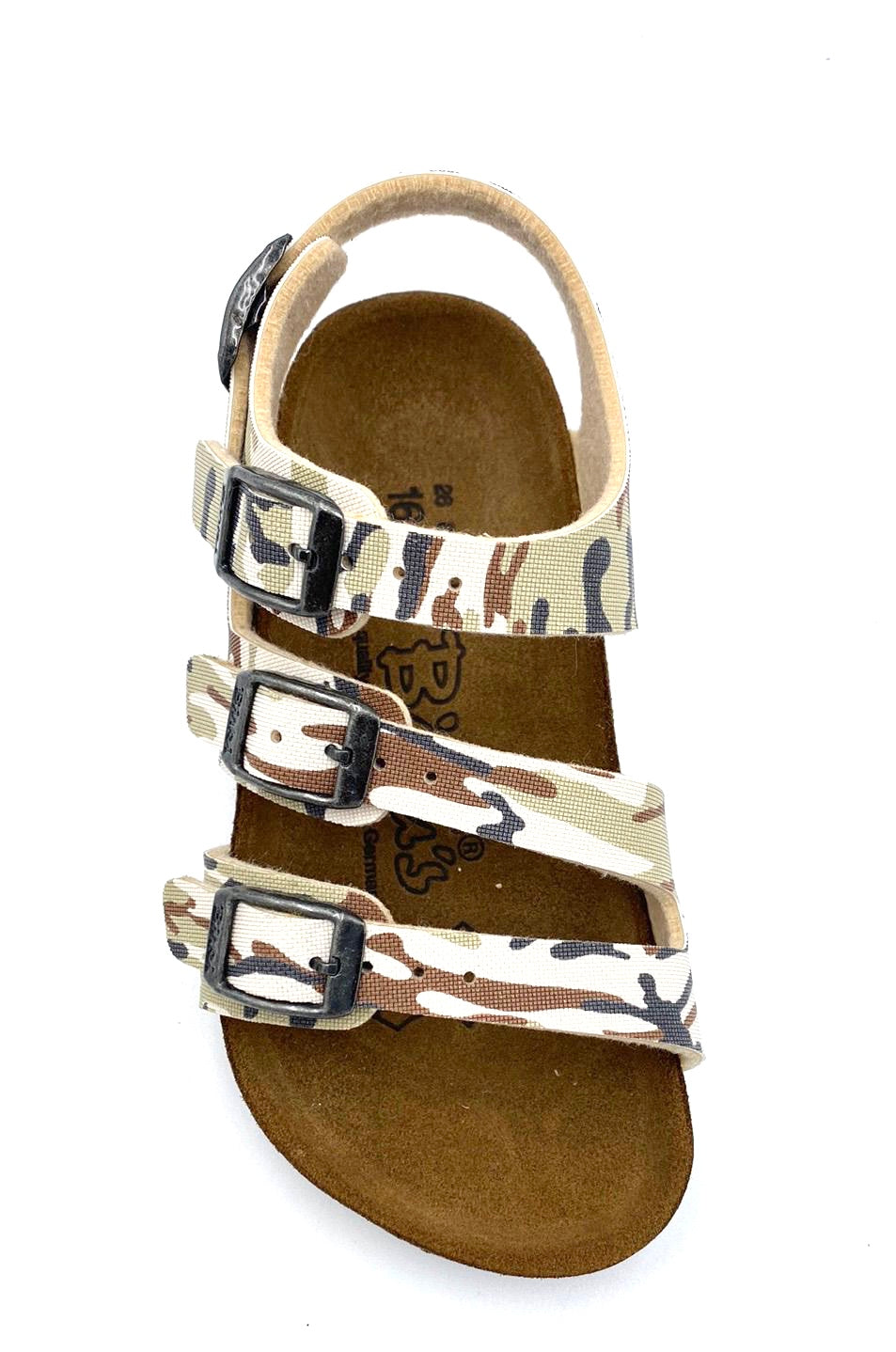 Birkenstock kids Birki’s Ellice camouflage rete brown - Birkenstock